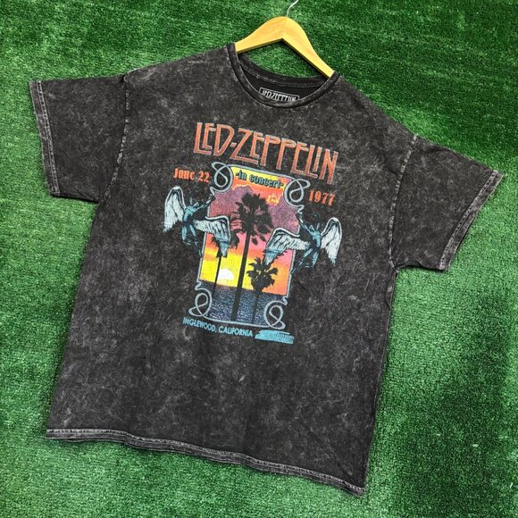 Led Zeppelin In Concert Sunset T-shirt size large - Picture 3 of 4